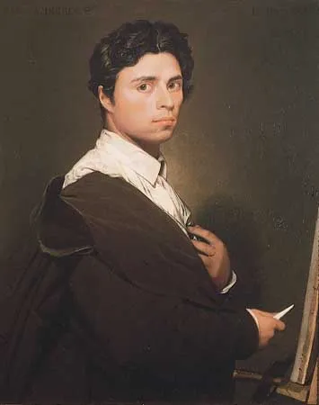 Portrait of Jean Auguste Dominique Ingres